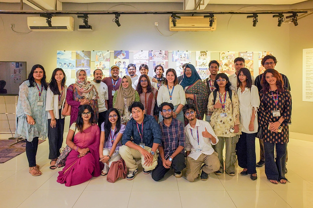 AIUB Students Explore Independent Animation Exhibition